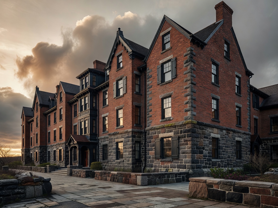 East coast architectural lines of a New Brunswick hotel