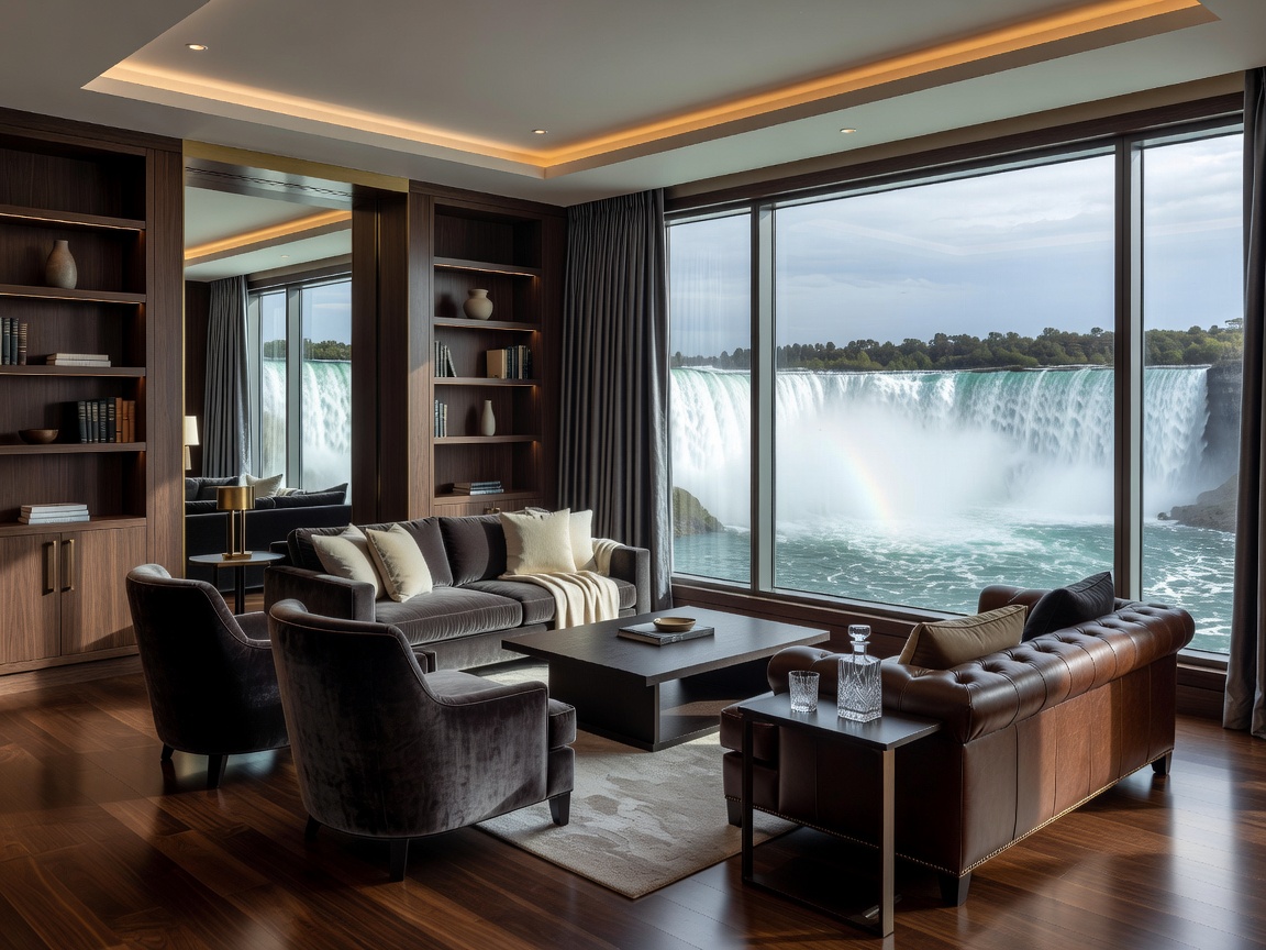 Premium suite interior overlooking Niagara Falls
